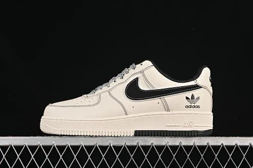 All categories Nk Air Force 1 Air Force series Nk Air Force 1 Low Air Force low-top Nike Air Force 1'07 Low black line double bottom Air Force 1 low-top casual sneakers KB1688-003